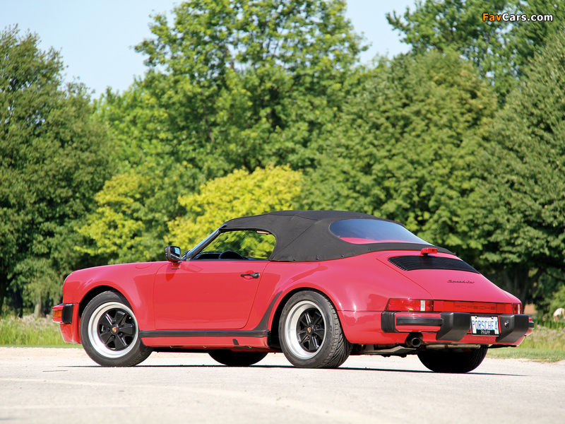 Images of Porsche 911 Carrera Speedster Turbolook (930) 1989 (800 x 600)