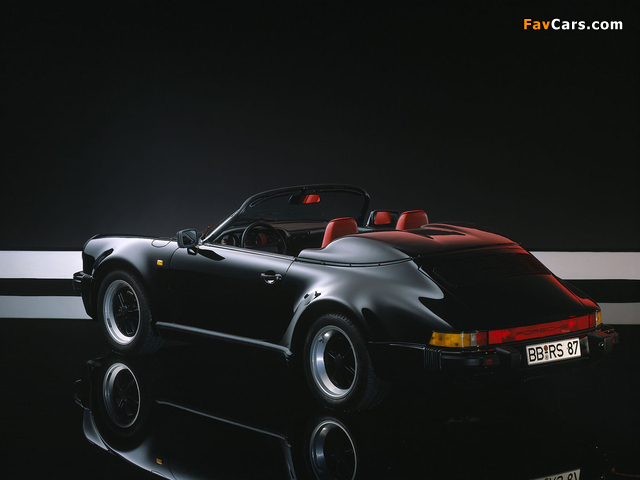 Photos of Porsche 911 Carrera Speedster Turbolook (930) 1989 (640 x 480)