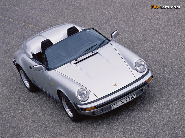 Photos of Porsche 911 Carrera Speedster (930) 1989 (640 x 480)