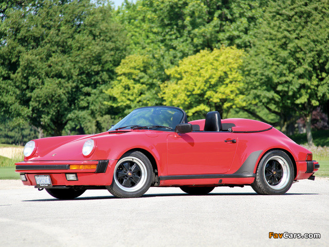 Pictures of Porsche 911 Carrera Speedster Turbolook (930) 1989 (640 x 480)