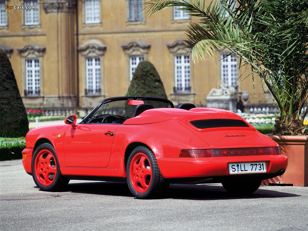 Pictures of Porsche 911 Speedster (964) 1992–94 (1024 x 768)