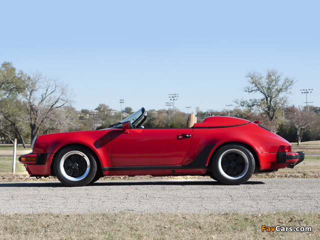 Porsche 911 Carrera Speedster Turbolook (930) 1989 images (640 x 480)