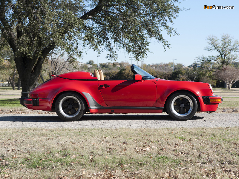 Porsche 911 Carrera Speedster Turbolook (930) 1989 pictures (800 x 600)