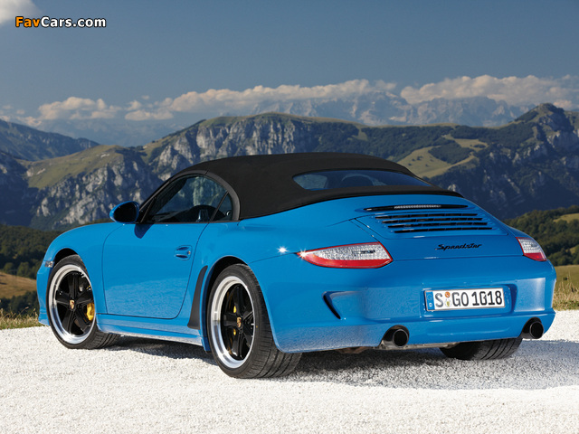 Porsche 911 Speedster (997) 2010 images (640 x 480)