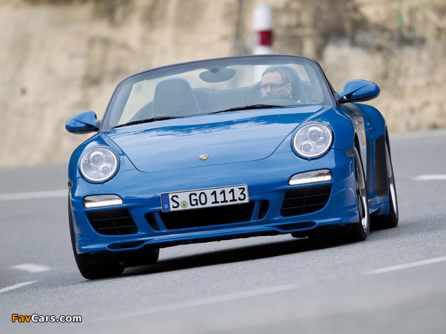 Porsche 911 Speedster (997) 2010 wallpapers (640 x 480)