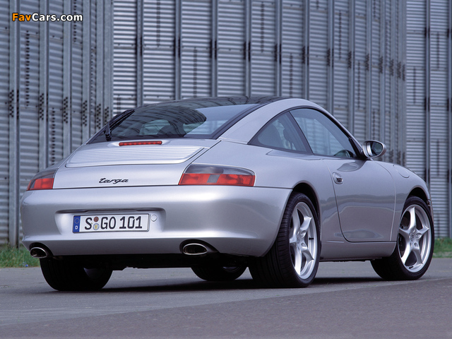 Porsche 911 Targa (996) 2001–05 photos (640 x 480)
