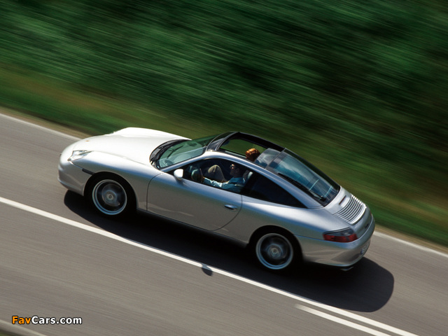 Porsche 911 Targa (996) 2001–05 wallpapers (640 x 480)