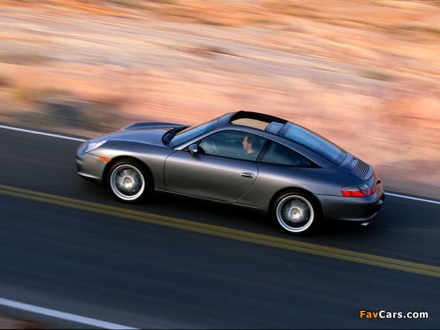 Porsche 911 Targa US-spec (996) 2002–05 pictures (640 x 480)