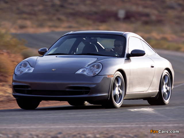 Porsche 911 Targa US-spec (996) 2002–05 wallpapers (640 x 480)