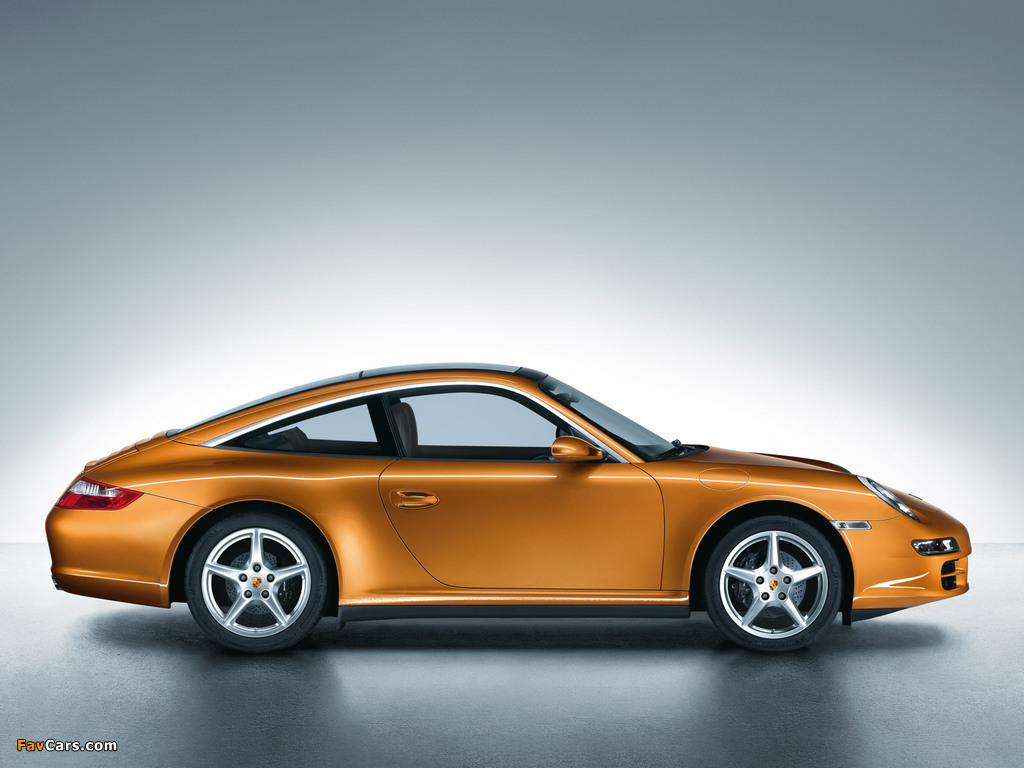 Porsche 911 Targa 4 (997) 2005–08 photos (1024 x 768)