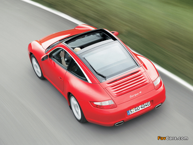 Porsche 911 Targa 4 (997) 2005–08 pictures (640 x 480)