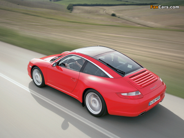 Porsche 911 Targa 4 (997) 2005–08 pictures (640 x 480)