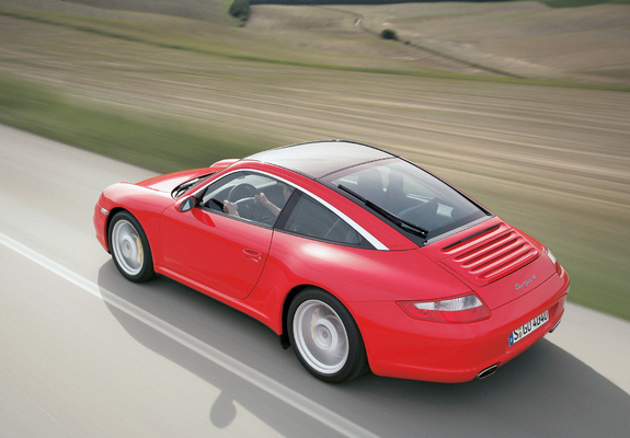 Porsche 911 Targa 4 (997) 2005–08 pictures