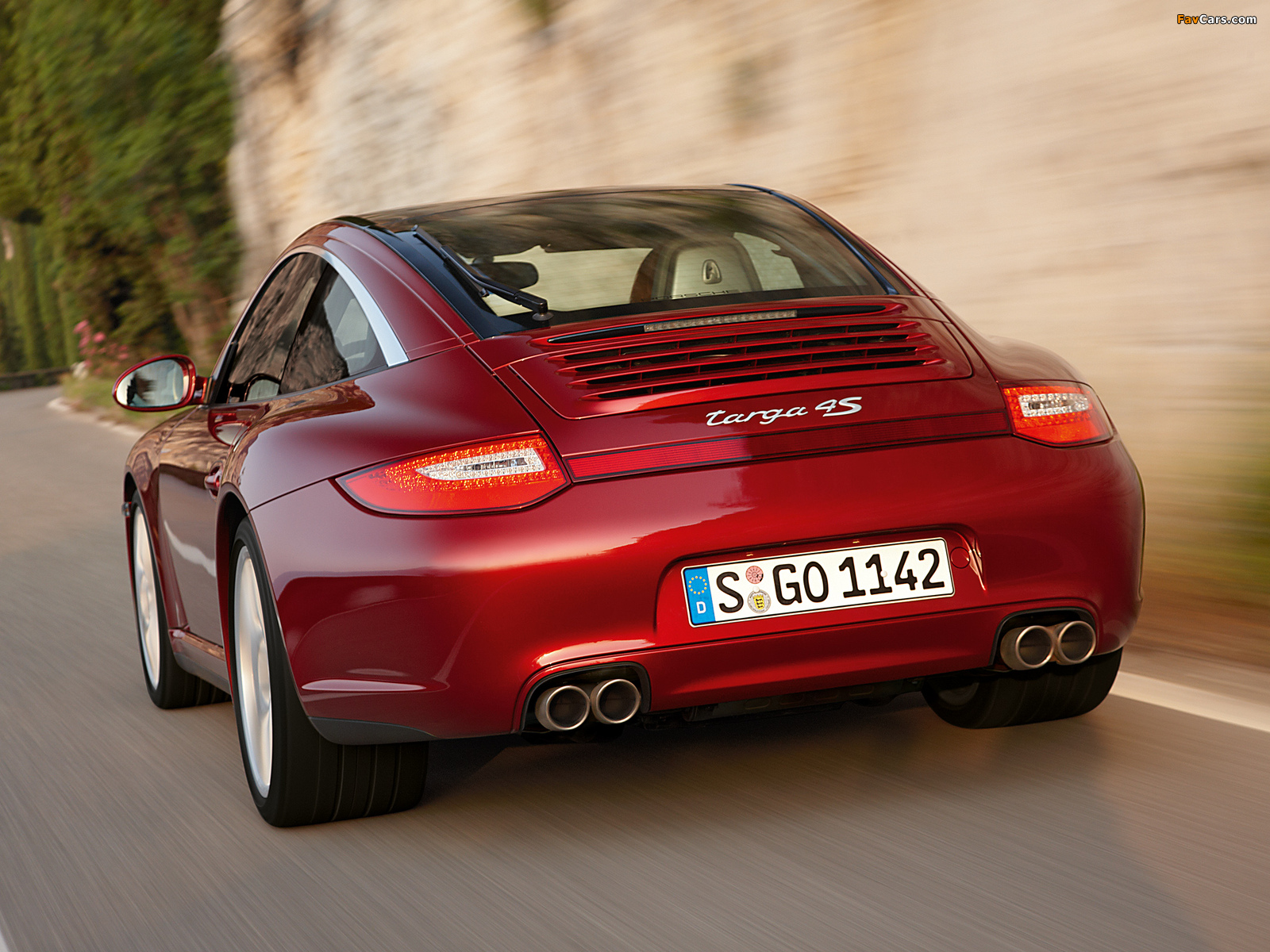 Porsche 911 Targa 4S (997) 2008 images (1600 x 1200)