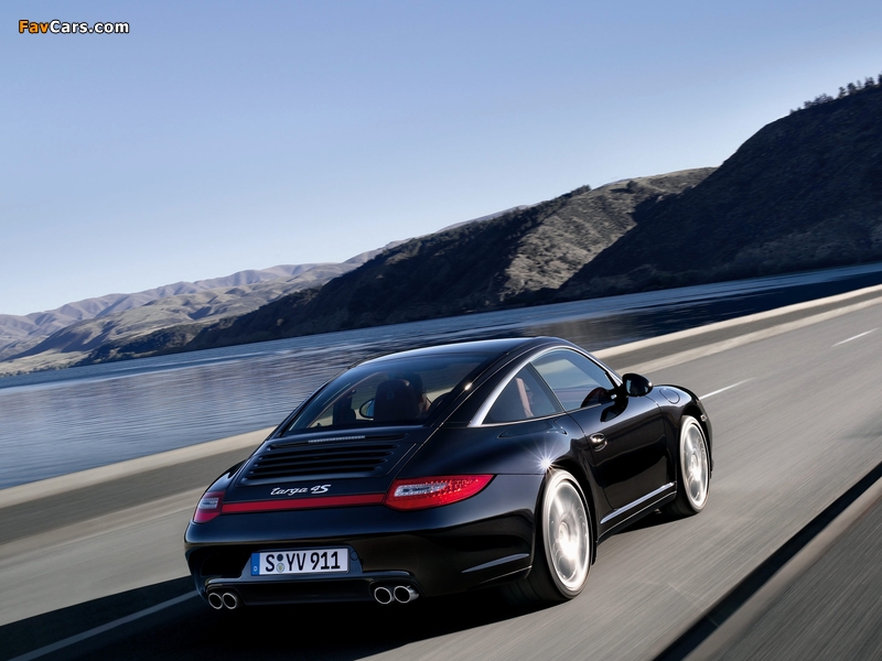 Porsche 911 Targa 4S (997) 2008 images (800 x 600)