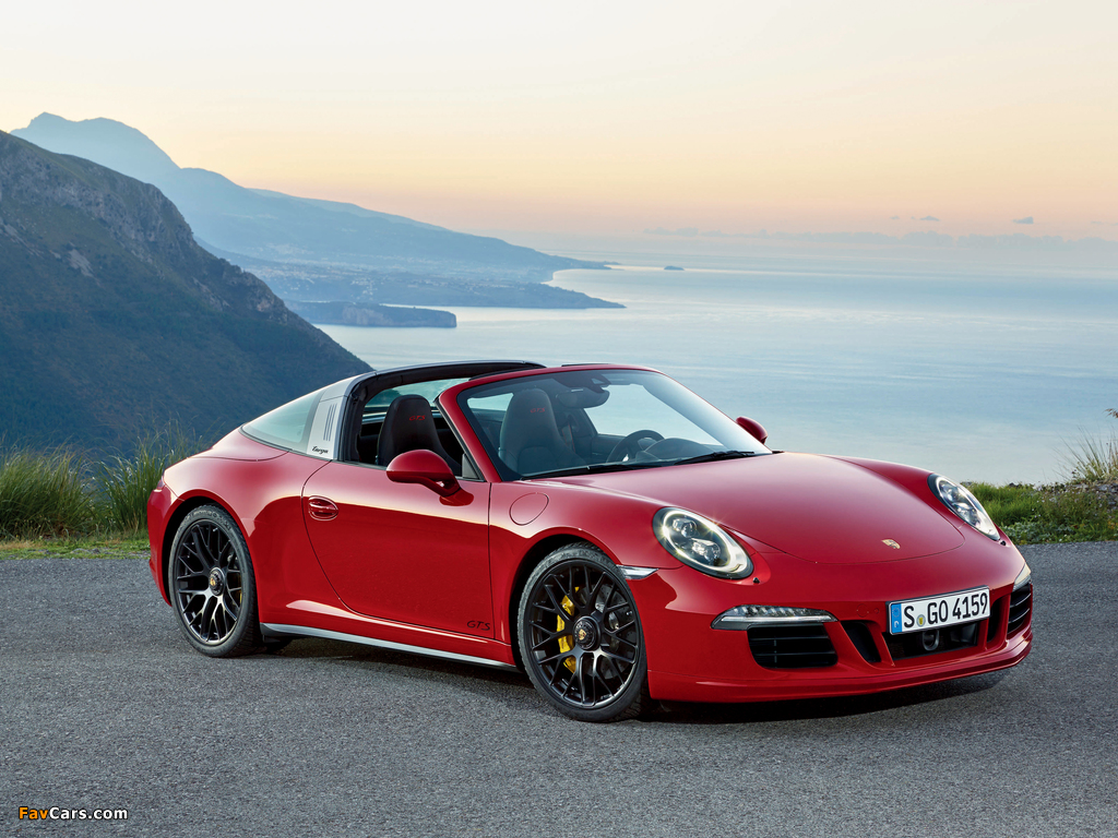 Porsche 911 Targa 4 GTS (991) 2015 images (1024 x 768)