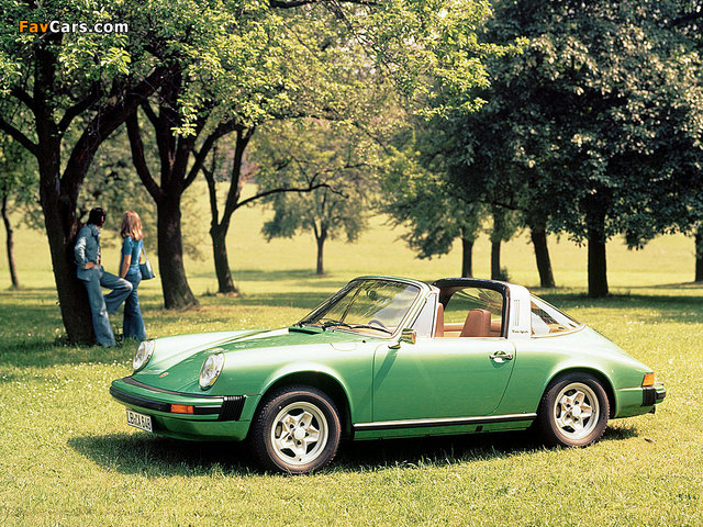 Porsche 911 S 2.7 Targa (930) 1973–75 photos (640 x 480)