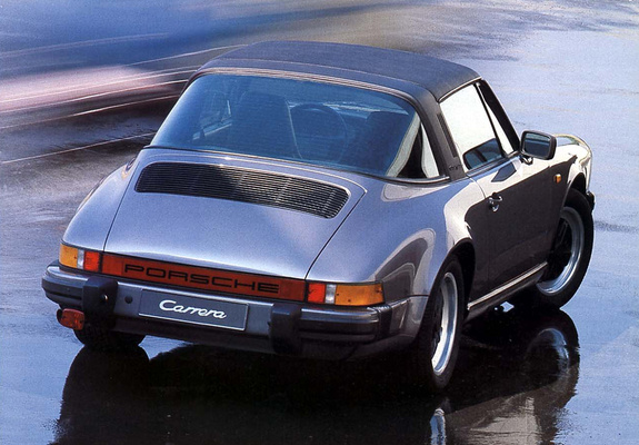 Porsche 911 Carrera 3.2 Targa (930) 1983–89 wallpapers