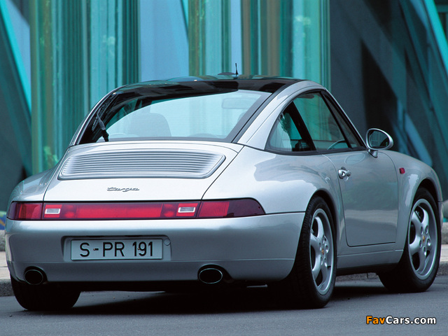 Porsche 911 Targa (993) 1995–97 pictures (640 x 480)