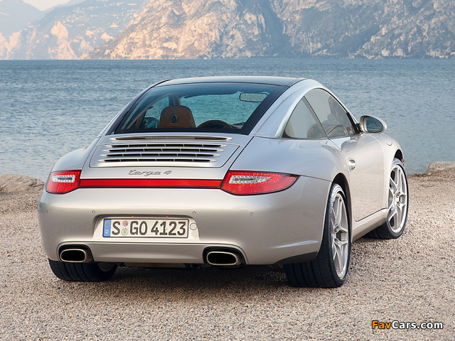 Porsche 911 Targa 4 (997) 2008 photos (640 x 480)