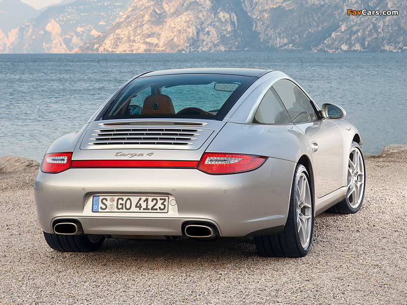 Porsche 911 Targa 4 (997) 2008 photos (800 x 600)