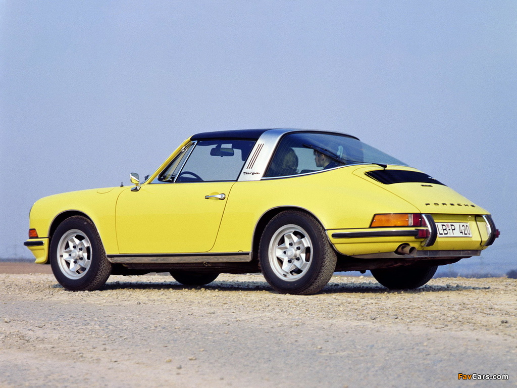 Porsche 911 E 2.4 Targa (911) 1971–73 wallpapers (1024 x 768)