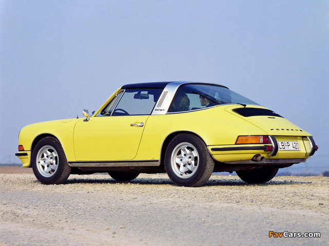 Porsche 911 E 2.4 Targa (911) 1971–73 wallpapers (640 x 480)