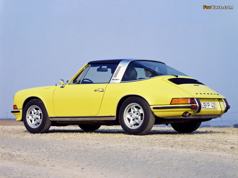 Porsche 911 E 2.4 Targa (911) 1971–73 wallpapers (800 x 600)