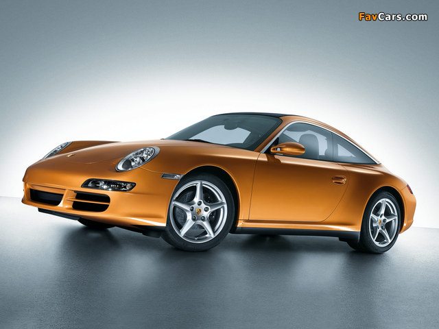 Porsche 911 Targa 4 (997) 2005–08 wallpapers (640 x 480)