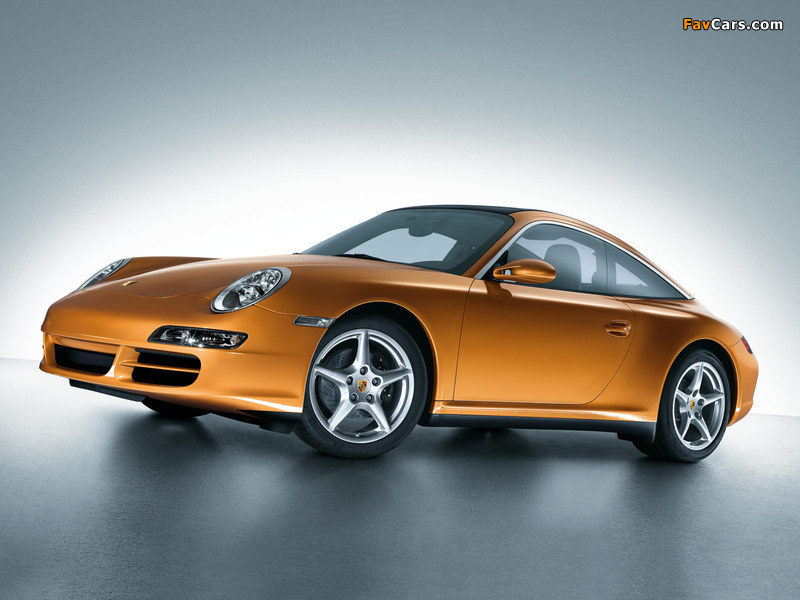 Porsche 911 Targa 4 (997) 2005–08 wallpapers (800 x 600)