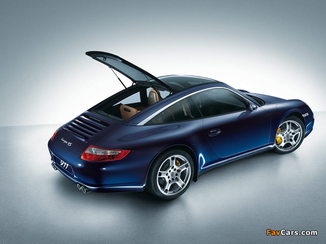 Porsche 911 Targa 4S (997) 2005–08 wallpapers (640 x 480)