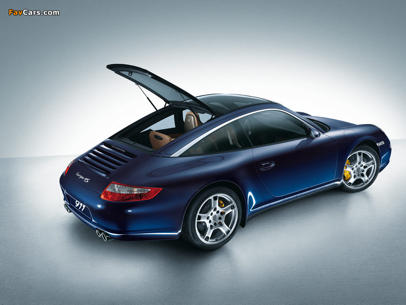 Porsche 911 Targa 4S (997) 2005–08 wallpapers (800 x 600)