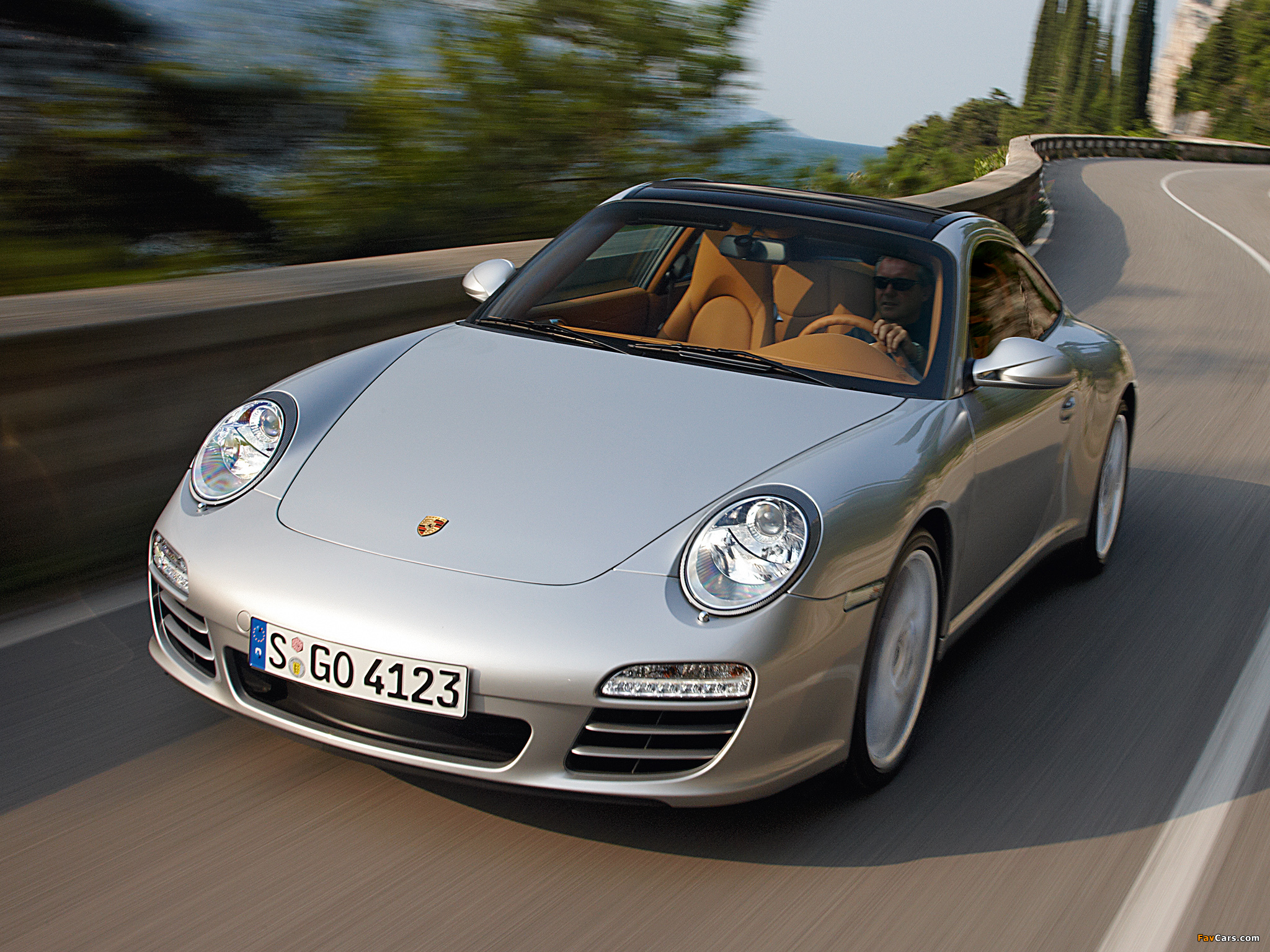 Porsche 911 Targa 4 (997) 2008 wallpapers (2048 x 1536)