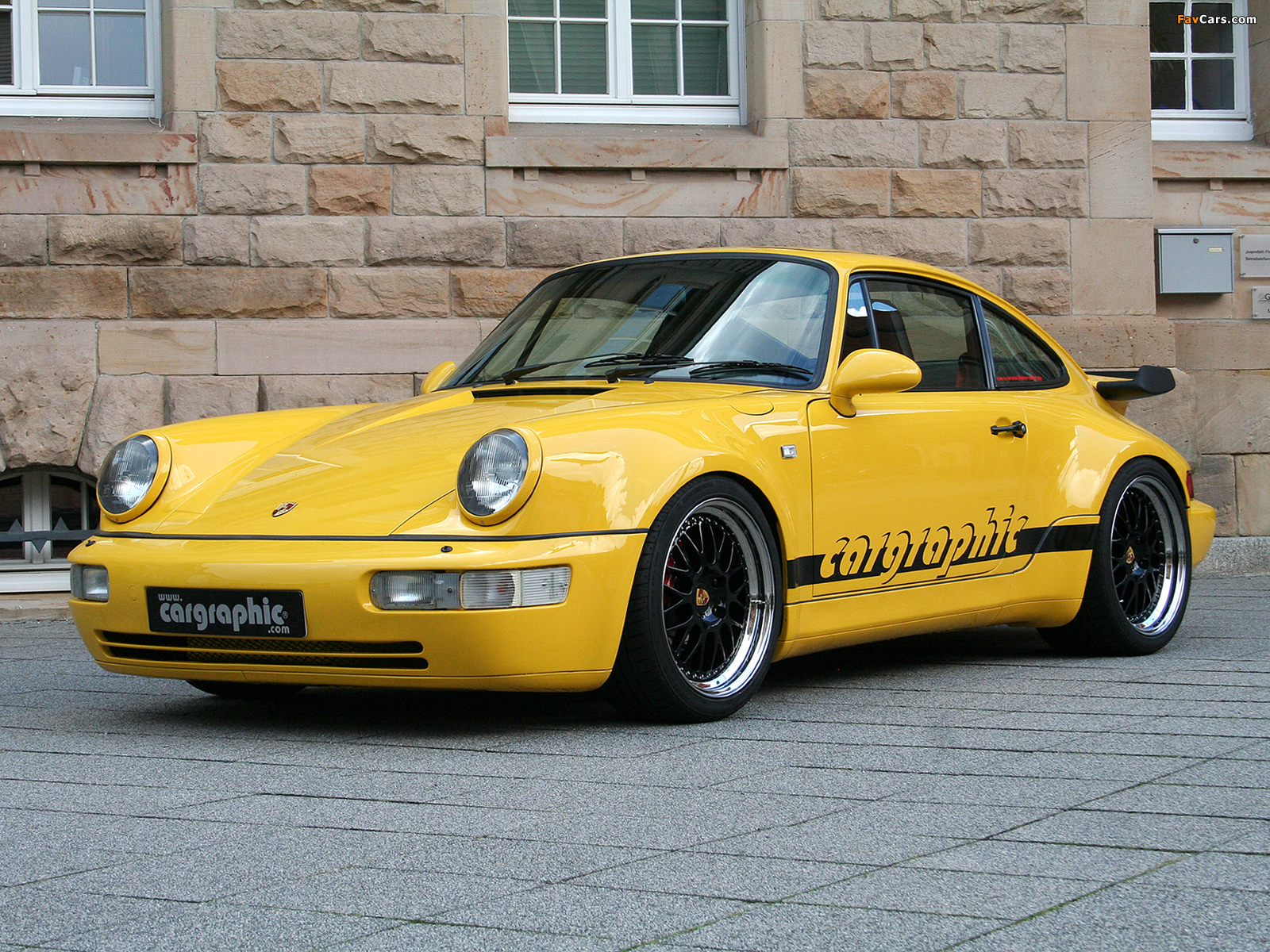 Images of Cargraphic Porsche 911 Turbo (964) (1600 x 1200)