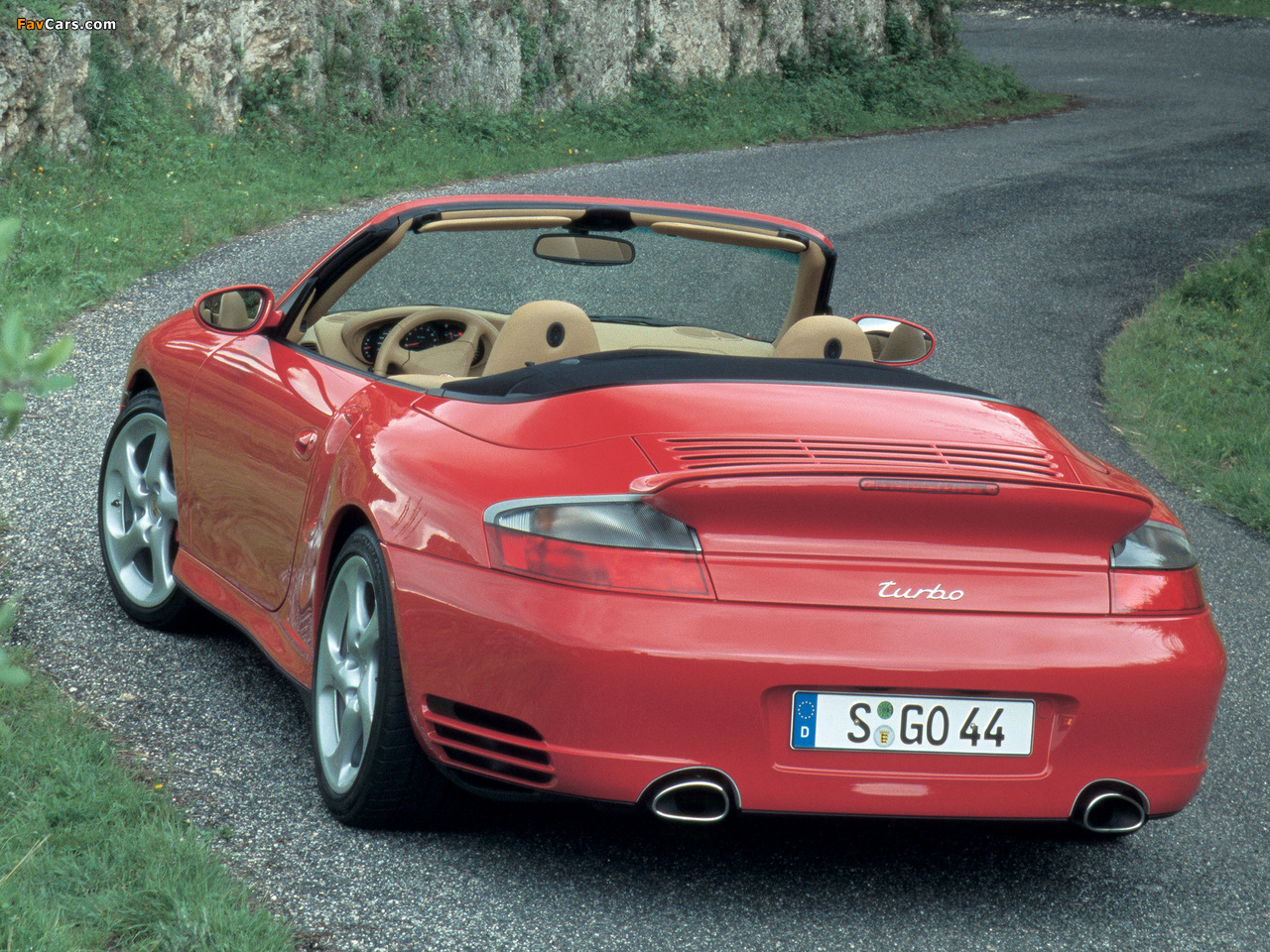 Images of Porsche 911 Turbo Cabriolet (996) 2003–05 (1280 x 960)