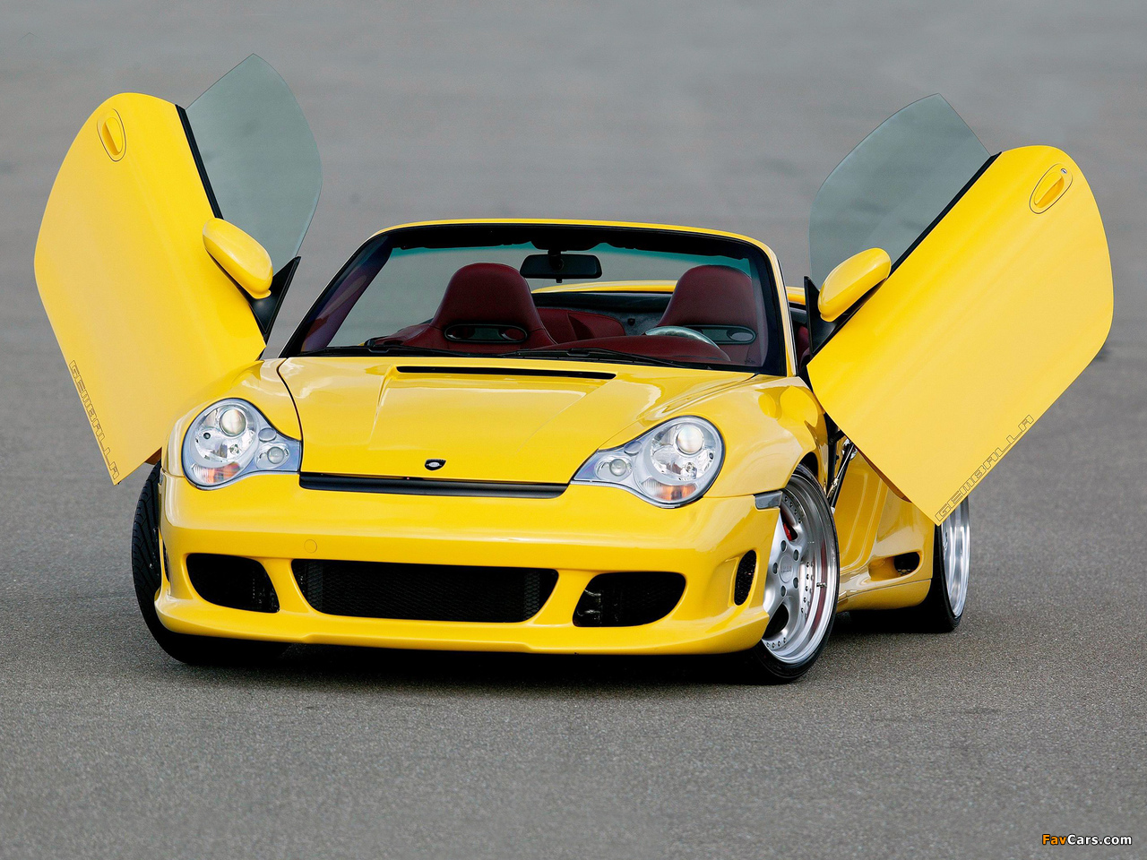 Images of Gemballa GTR 600 Biturbo Gullwing Cabrio (996) 2004–05 (1280 x 960)
