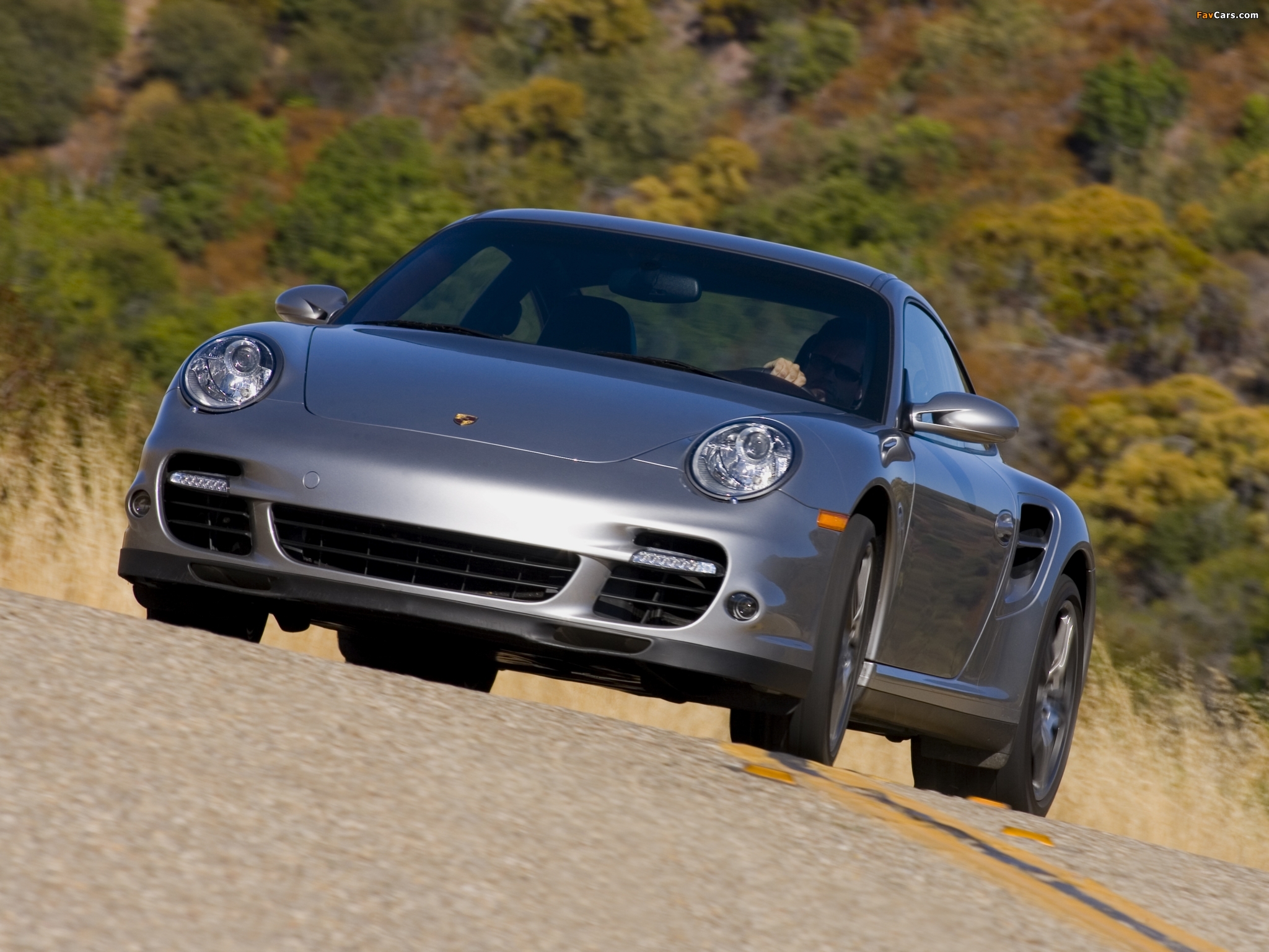 Images of Porsche 911 Turbo Coupe US-spec (997) 2006–08 (2048 x 1536)