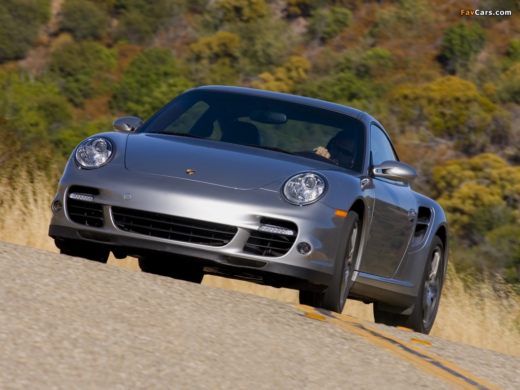 Images of Porsche 911 Turbo Coupe US-spec (997) 2006–08 (1024 x 768)