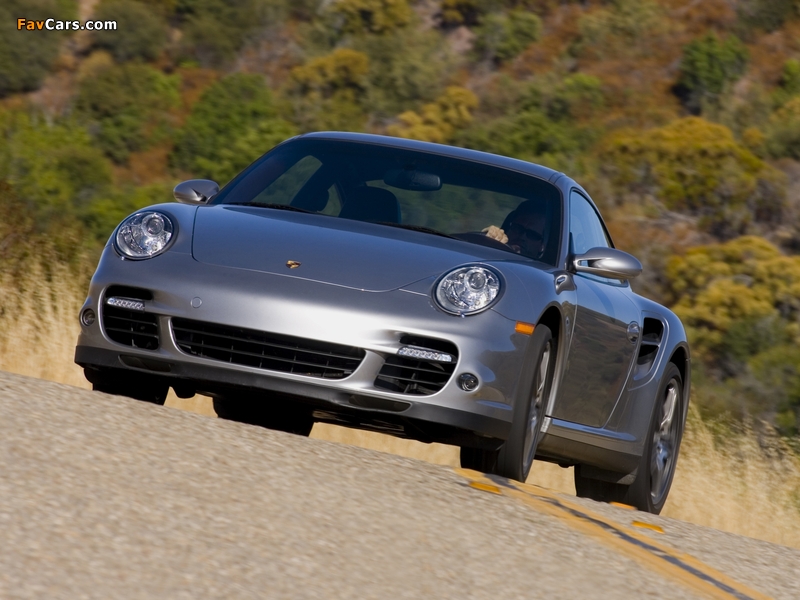 Images of Porsche 911 Turbo Coupe US-spec (997) 2006–08 (800 x 600)