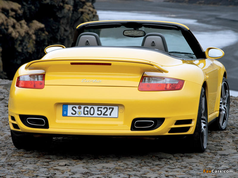 Images of Porsche 911 Turbo Cabriolet (997) 2007–09 (800 x 600)