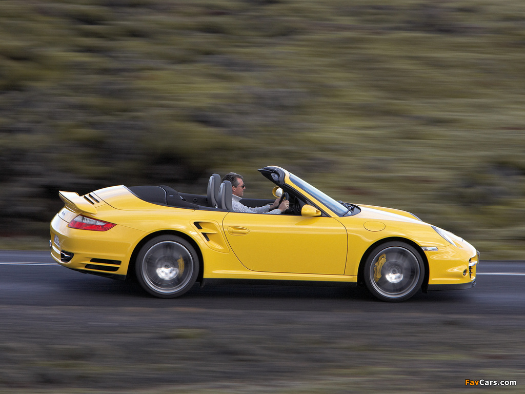 Images of Porsche 911 Turbo Cabriolet (997) 2007–09 (1024 x 768)