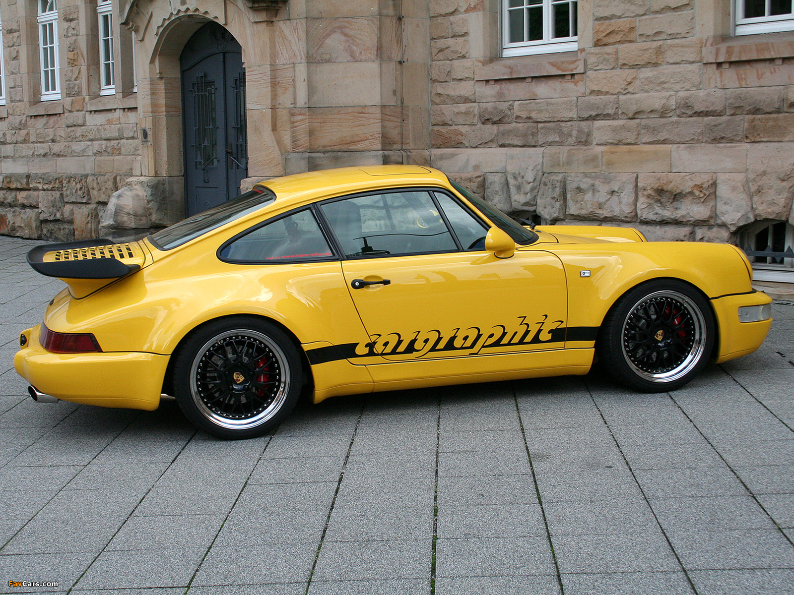 Images of Cargraphic Porsche 911 Turbo (964) (1600 x 1200)