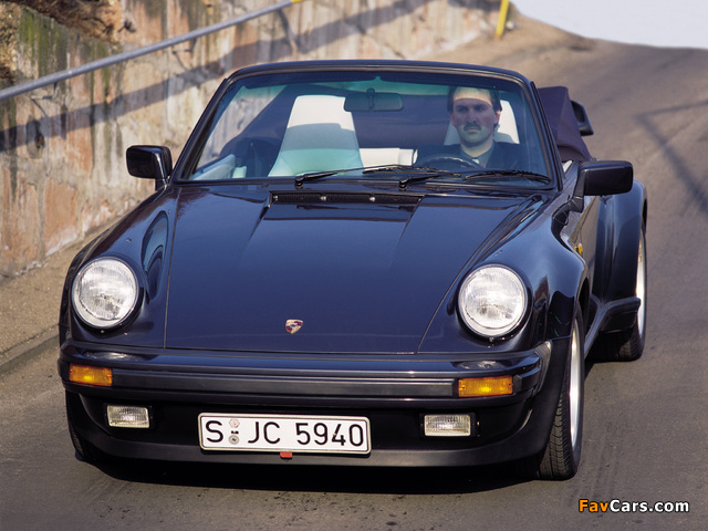 Images of Porsche 911 Turbo 3.3 Cabriolet (930) 1987–89 (640 x 480)