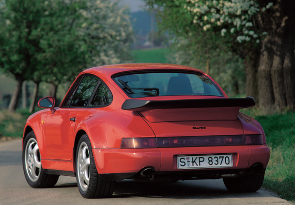 Images of Porsche 911 Turbo 3.3 Coupe (964) 1990–92