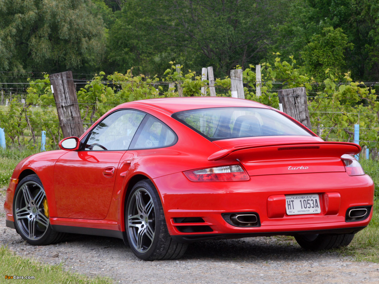 Photos of Porsche 911 Turbo Coupe US-spec (997) 2006–08 (1280 x 960)