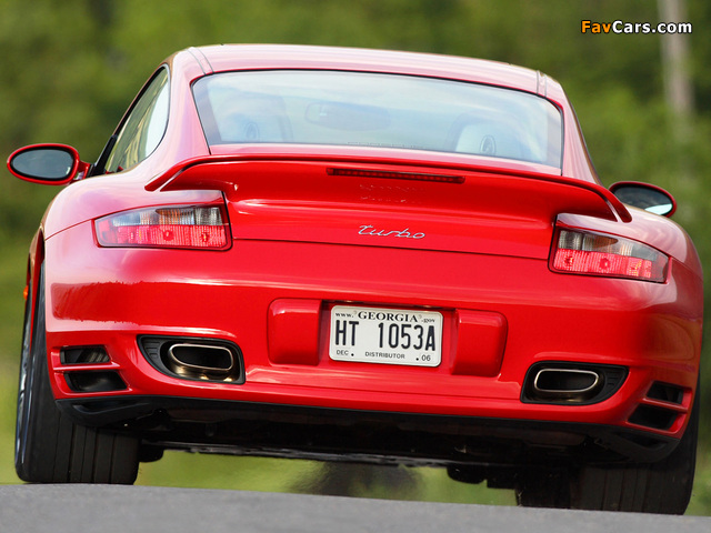 Photos of Porsche 911 Turbo Coupe US-spec (997) 2006–08 (640 x 480)