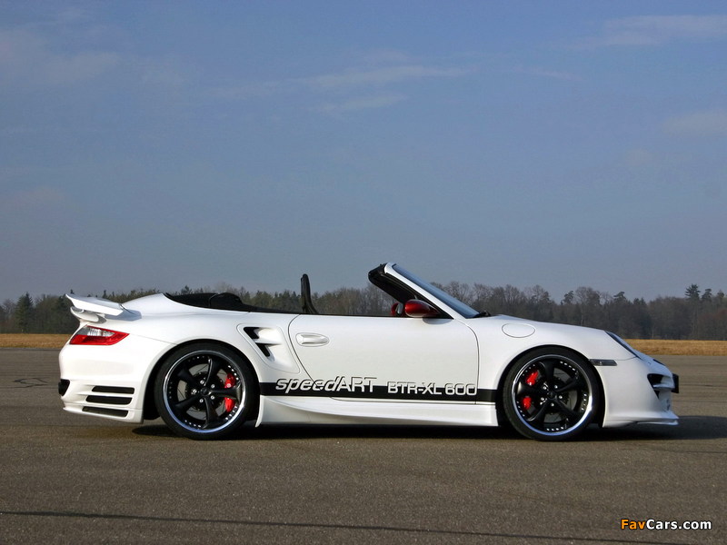 Photos of SpeedART BTR-XL 600 Cabrio (997) 2007 (800 x 600)