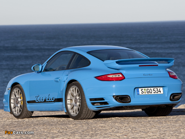 Photos of Porsche 911 Turbo Coupe Aerokit (997) 2009 (640 x 480)