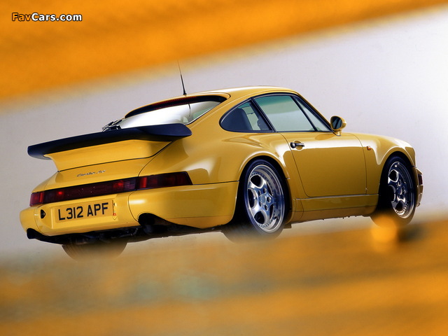 Pictures of Porsche 911 Turbo 3.6 Coupe (964) 1992–93 (640 x 480)