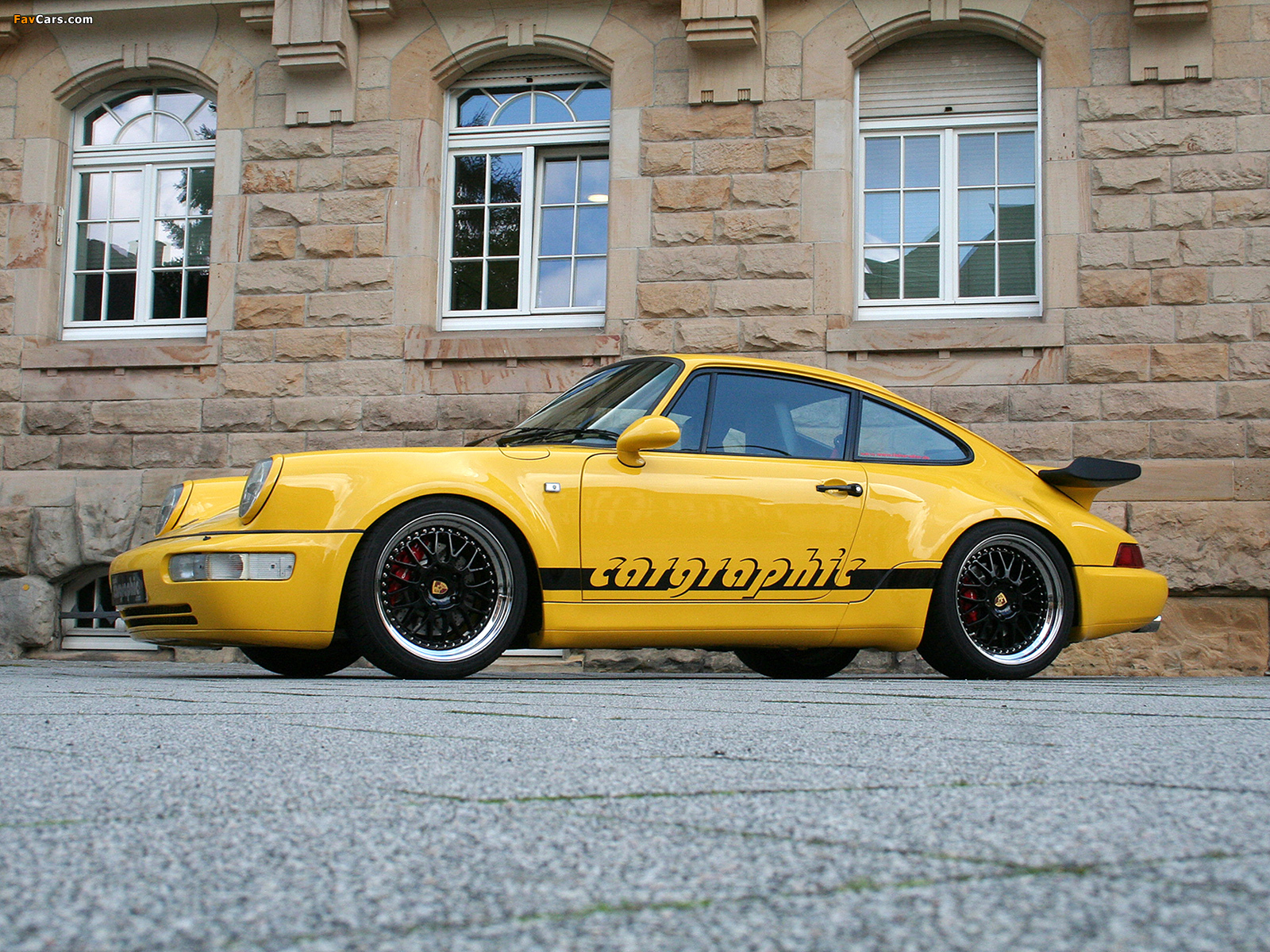 Pictures of Cargraphic Porsche 911 Turbo (964) (1600 x 1200)